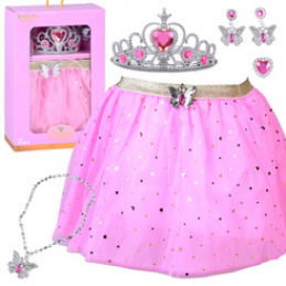 Fairy Princess Costume BUTTERFLY - Skirt and Jewelry Set ZA6026 Universal