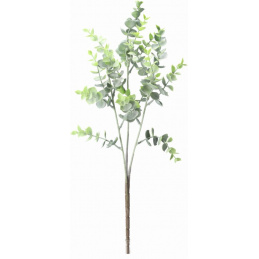 Artificial Plant Eucalyptus Branch 57 cm Height Green LIKE REAL