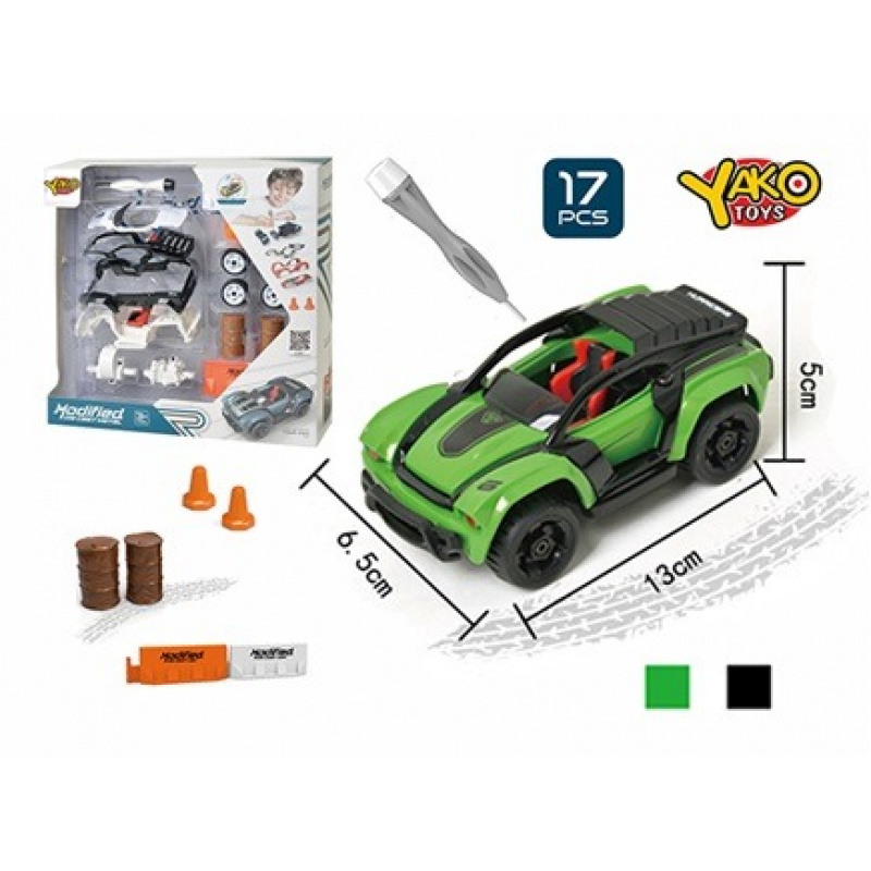 Kit Car 17 pieces 1:32