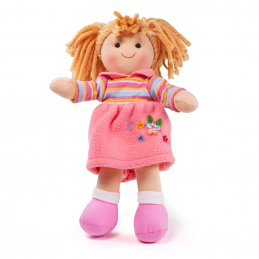 Bigjigs Toys Fabric Doll Jenny 28 cm 2DZ167 - II. QUALITY