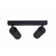 Ceiling spotlight LED VIKI-L 2x GU10 black
