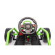 Gokart TORNADO vehicle with drift function Green
