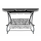 Aga Garden Swing 2in1 GRANDLUX XXL Prestige Gray