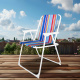 Linder Exclusiv Armchair PO2600SR Rainbow with stripes