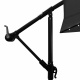 Aga Garden Parasol 300 cm Grey with LED Lighting