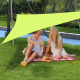 Aga Shade Sail 5x5x5 m Light Green