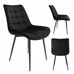 Aga Dining Chair Black