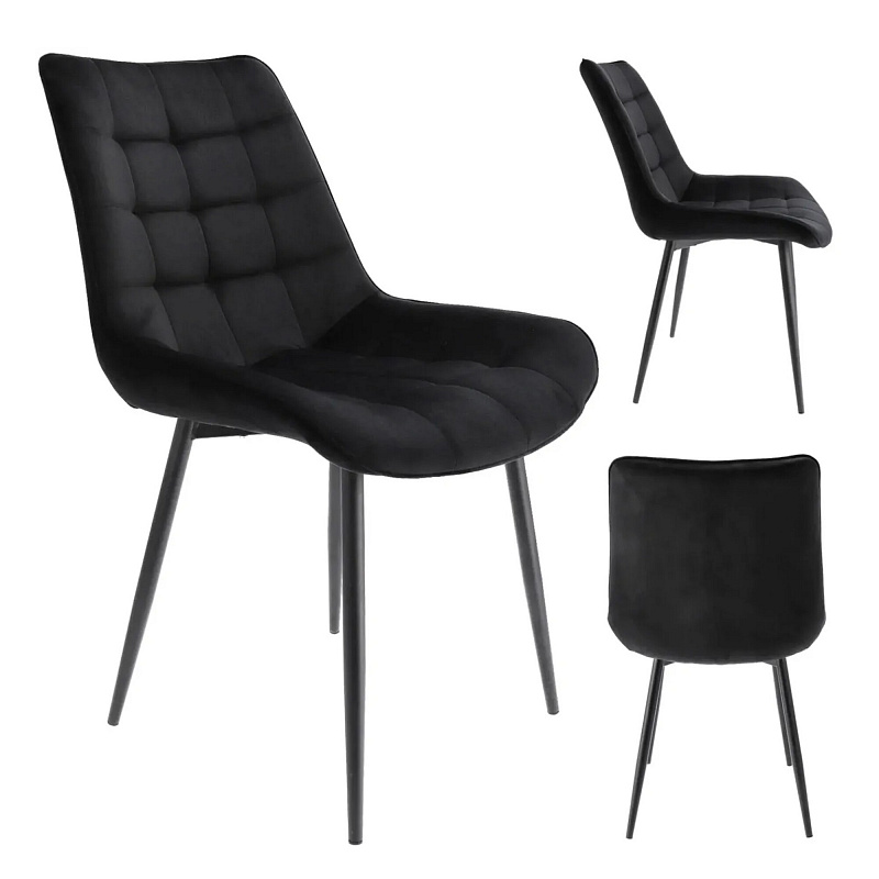 Aga Dining Chair Black