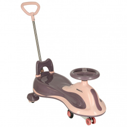 LED Swing FIX S2 gravity scooter with handle purple max. 100 kg