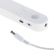 Motion detector USB LED strip 1M warm white battery operated
