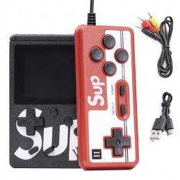 Aga Portable mini game console SUP 400 games black