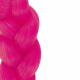 Hair Cinnamon synthetic braids ombre dark pink ISO