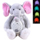 Plush elephant with projector ZA3419