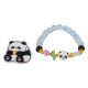Blue Panda Jewelry Set Bracelet