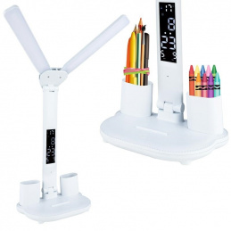 K711K FOLDING DESK LAMP          THERMOMETER