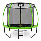 Aga SPORT EXCLUSIVE Trampoline 305 cm Light green + protective net + ladder