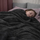 Tresko Electric heated blanket 160x120cm Dark grey