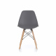 Aga 2x Dining Chair Grey