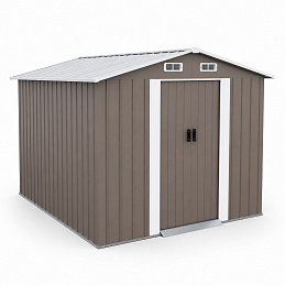 Aga Garden Shed 303x236x190 cm Taupe