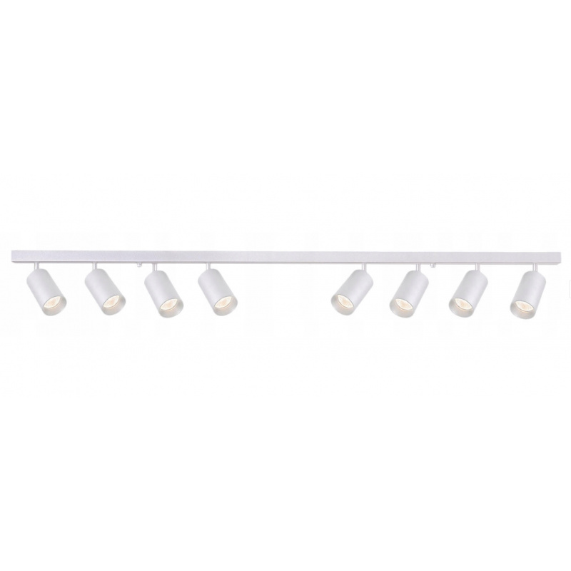 LED ceiling spot light VIKI-L - 8xGU10 - white