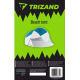 Beach tent 220x120x90cm - turquoise - grey
