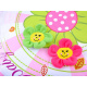 Flower mat with mosquito net for baby ZA3504