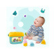 Educational set of blocks with letters 16pcs ZA3803