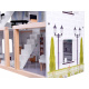 Boho style wooden doll villa with LED lights ZA4131