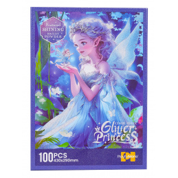 Puzzle Set 100 pcs. Princess Blue