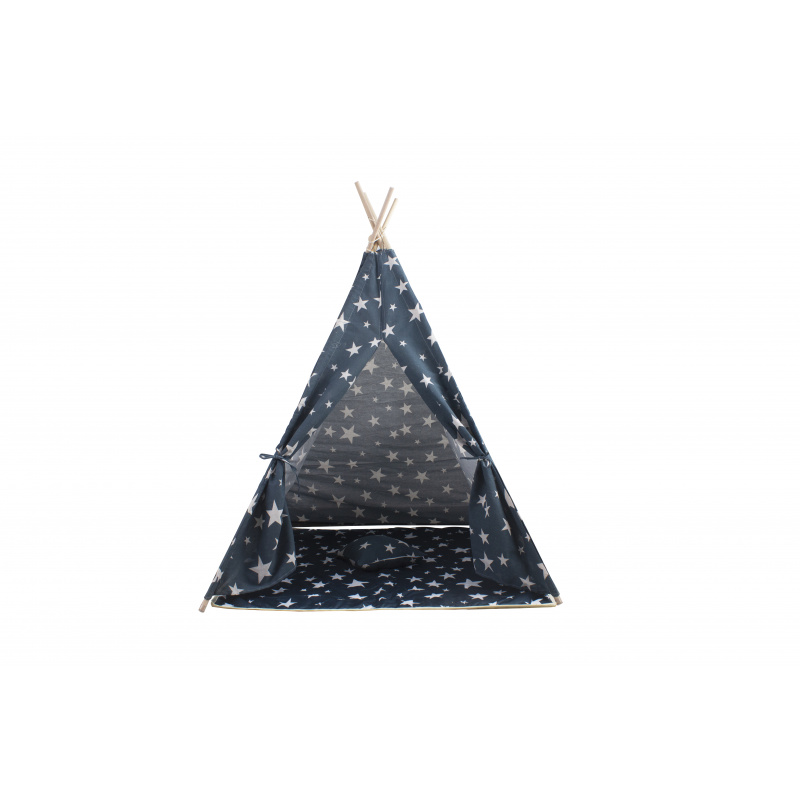 Aga4Kids Baby Teepee Stars Dark Blue