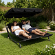 Linder Exclusiv Garden lounger for two persons with canopy MC4900