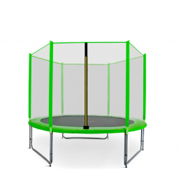 Aga SPORT PRO Trampoline 275 cm Light Green + protective net