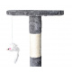 Grey cat tree 118 cm