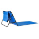 Beach mat with adjustable backrest + cushion