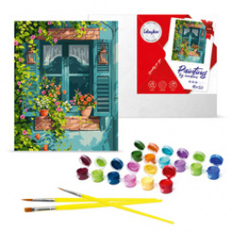 Paint by Numbers Set House in the Garden KHO6348 40x50 AP0029 Universal
