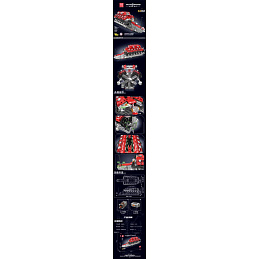Motor Dice Set 3472pcs.