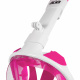 Aga Full-Face Snorkeling Mask S/M White/Pink