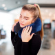 Aga Travel Pillow DS1706 Dark Blue