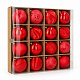 Aga Christmas baubles MIX 6cm 16pcs GIF5077