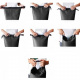Waterproof bag 30l 53 x 71cm black ISO 6903