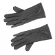 Winter touchscreen gloves 2in1 grey ISO 6412