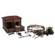 Farm with tractor + accessories