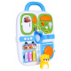 Multifunctional Blue Suitcase