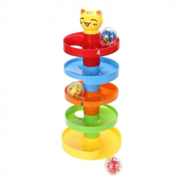 B46 TOWER OF FALLING EDUCATIONAL BALLS