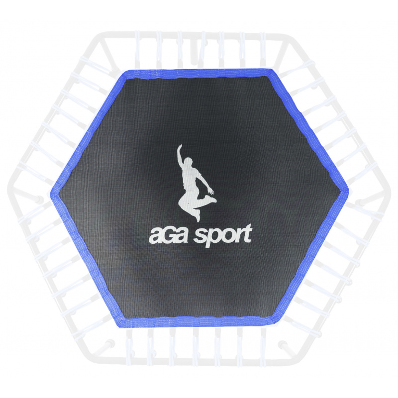Aga Springboard for fitness trampoline Blue