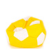 Aga Sofa bag BALL XXXL White - Yellow + footrest