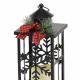 Aga Metal LED Christmas Lantern Black