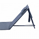 Linder Exclusiv Folding Beach Lounger Beige