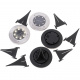 Aga Solar Lighting 8LED 4pcs Cool White