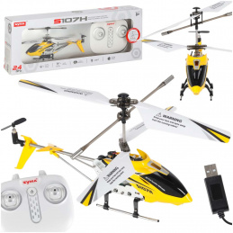 Syma RC Helicopter SYMA S107H 2.4GHz RTF Yellow